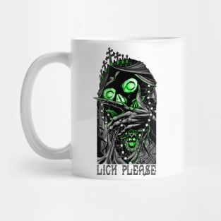 Dungeons, Dice and Dragons • Lich Mug